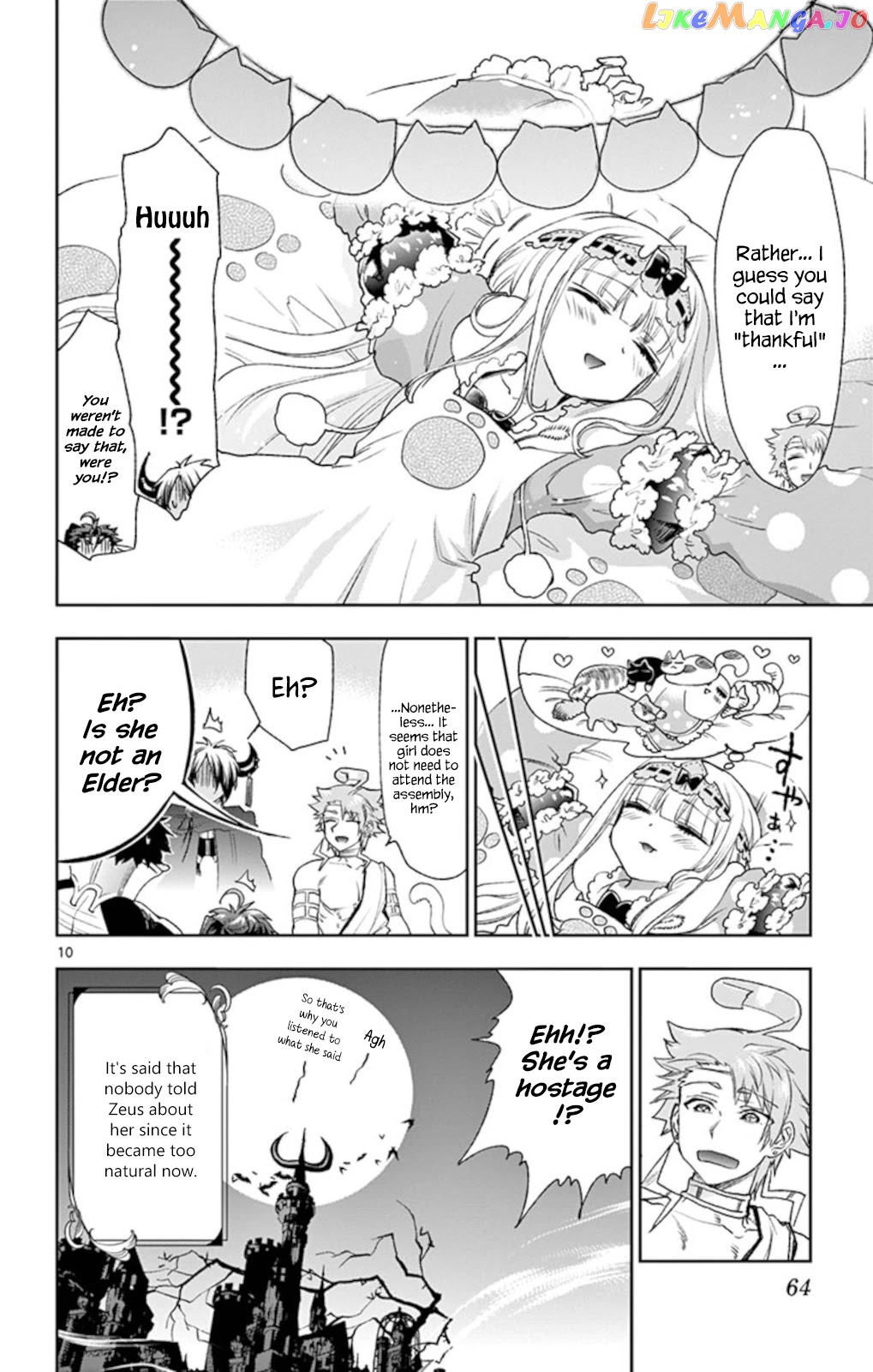 Maou-jou de Oyasumi chapter 187 - page 10