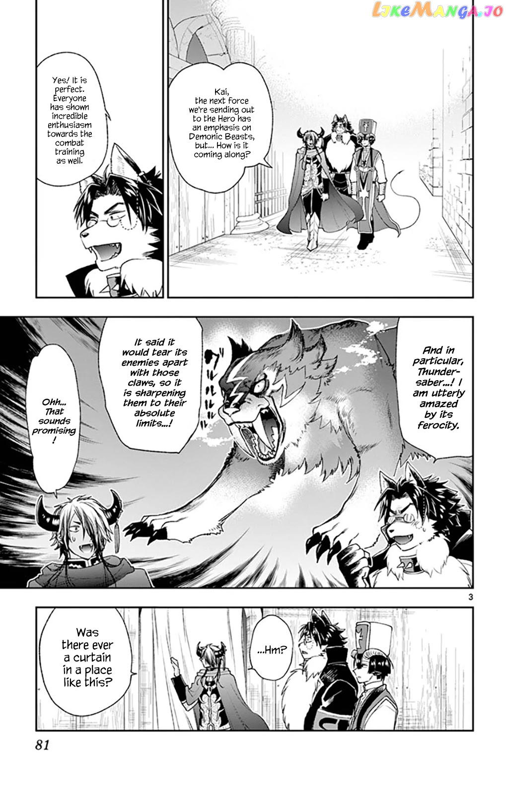 Maou-jou de Oyasumi chapter 189 - page 3
