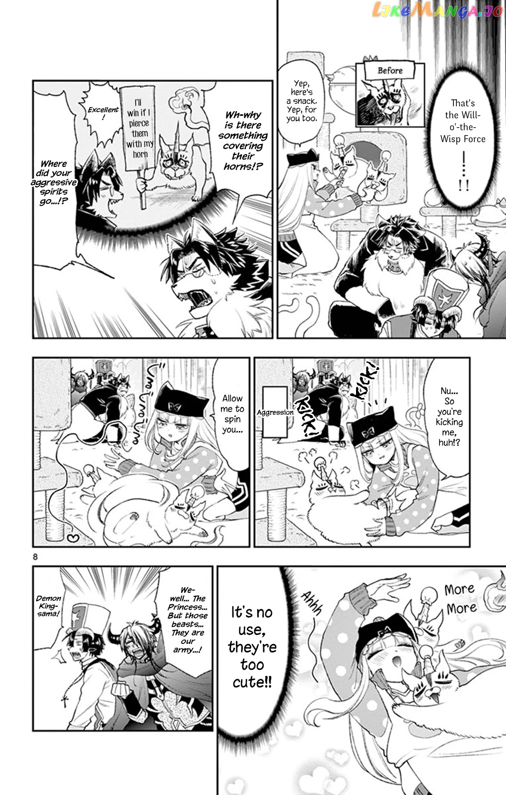 Maou-jou de Oyasumi chapter 189 - page 8
