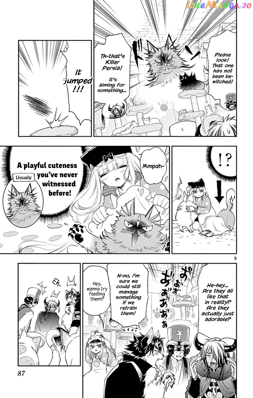 Maou-jou de Oyasumi chapter 189 - page 9