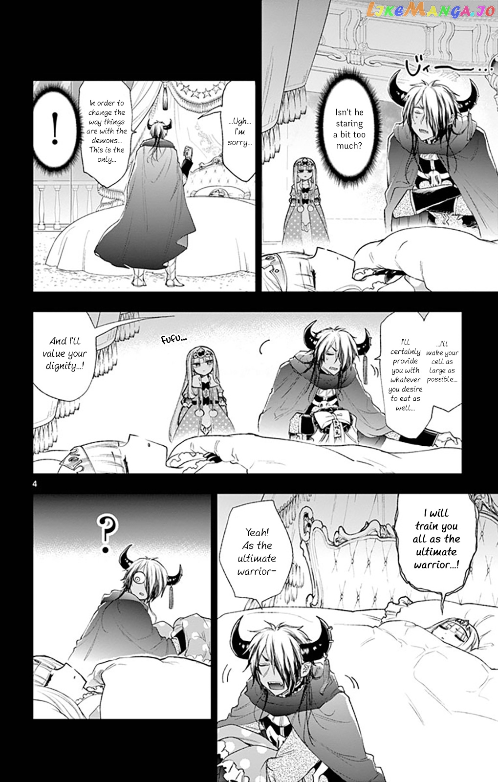 Maou-jou de Oyasumi chapter 190 - page 4