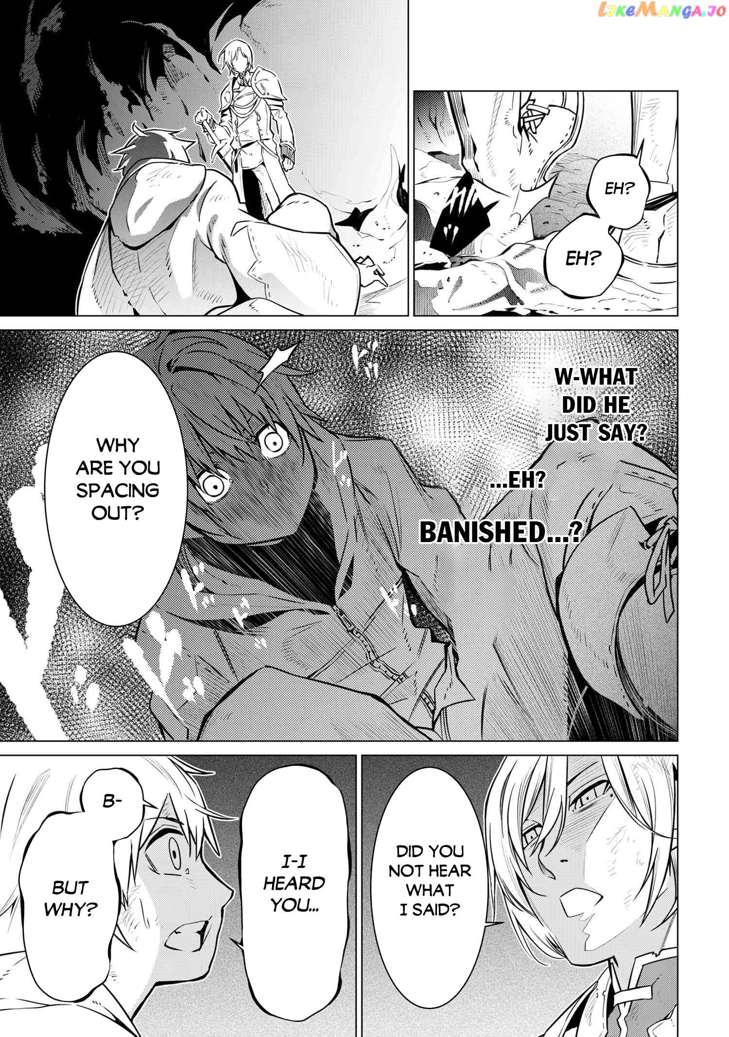 SSS RANK DUNGEON DE KNIFE ICHIHON TEWATASARE TSUIHOU SARETA HAKUMA DOUSHI chapter 1 - page 26