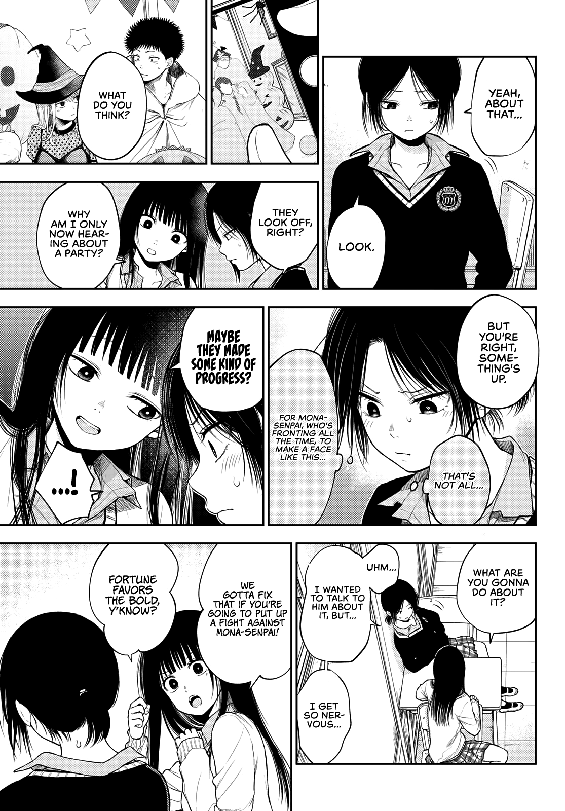 My Charms Are Wasted On Kuroiwa Medaka Chapter 30 - page 4