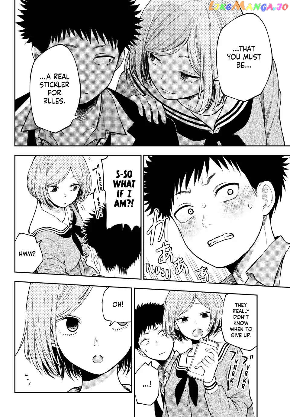 My Charms Are Wasted On Kuroiwa Medaka Chapter 101 - page 13