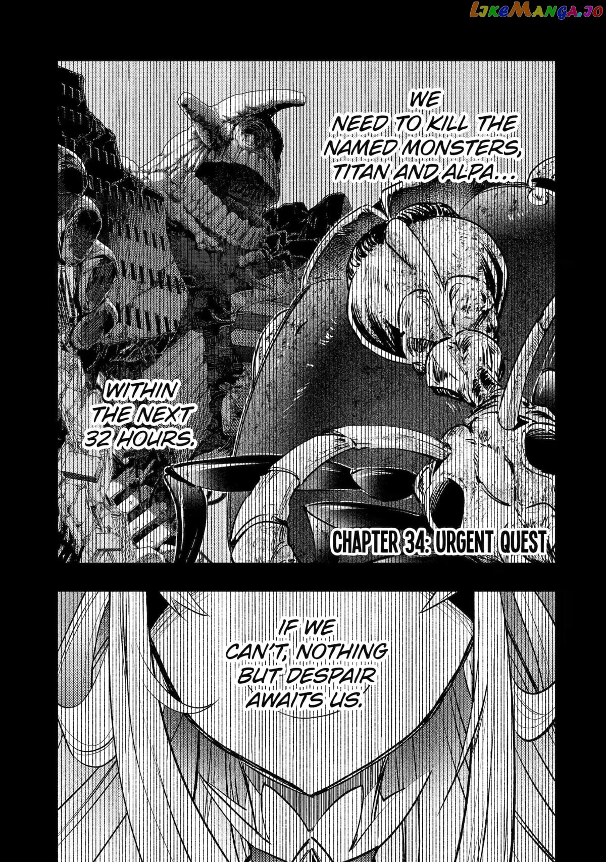 The World is Full of Monsters, So I Want to Live as I Wish chapter 34 - page 1
