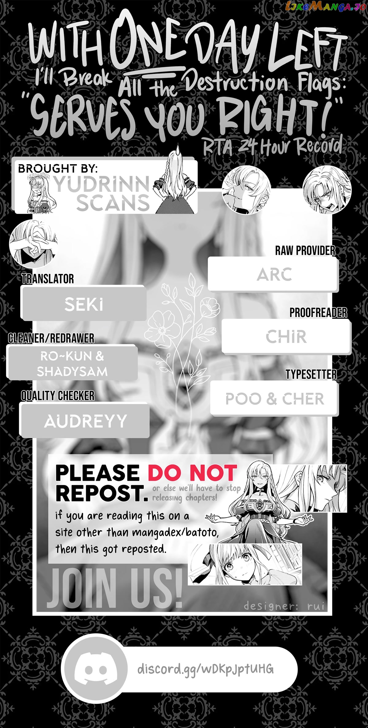 With One Day Left I’ll Break All The Destruction Flags “serves You Right!” Rta 24 Hour Record chapter 1 - page 2