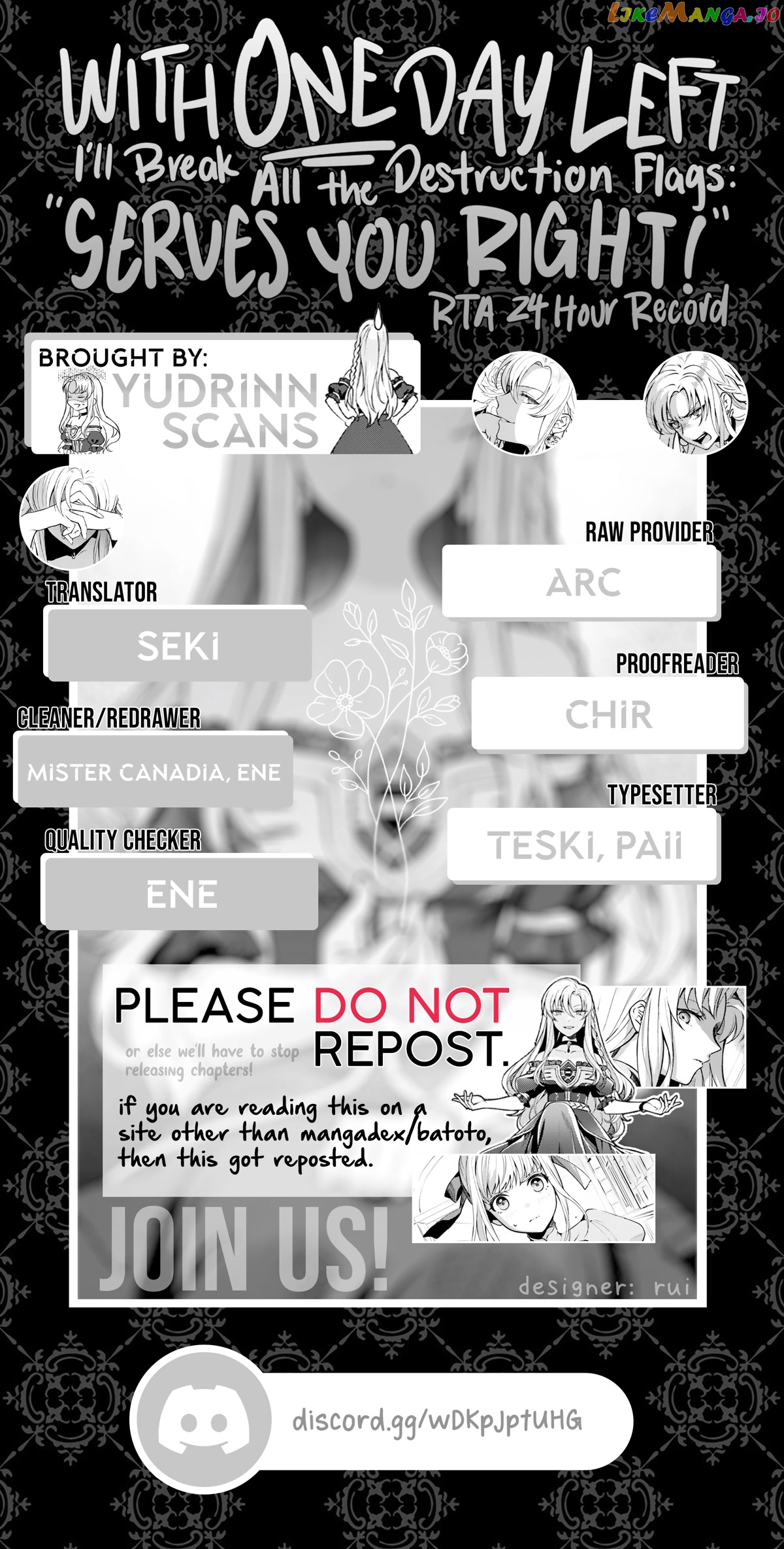 With One Day Left I’ll Break All The Destruction Flags “serves You Right!” Rta 24 Hour Record chapter 2 - page 1