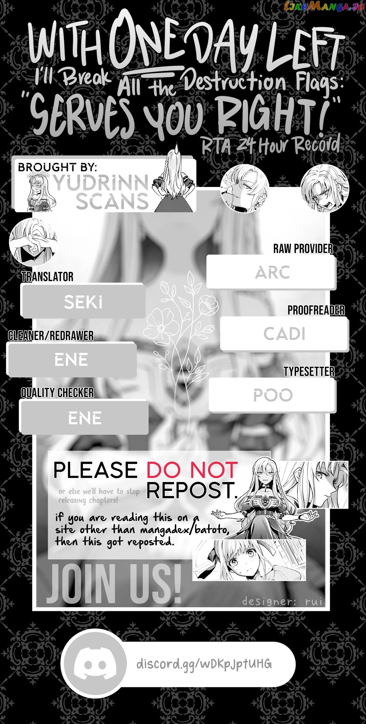 With One Day Left I’ll Break All The Destruction Flags “serves You Right!” Rta 24 Hour Record chapter 5 - page 1