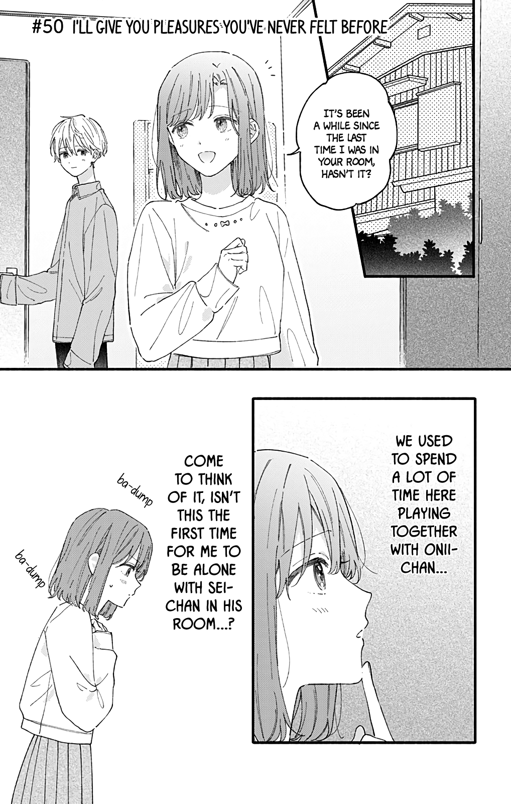 Sei-chan, Your Love Is Too Much! chapter 50 - page 1