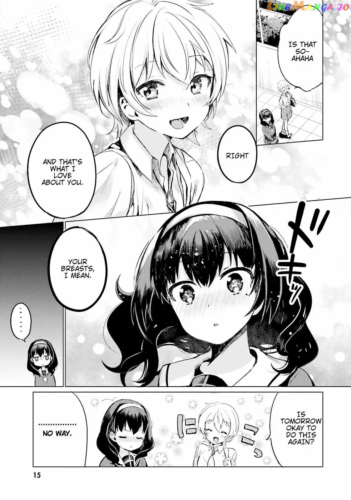 Sekai de Ichiban Oppai ga Suki! chapter 0 - page 17