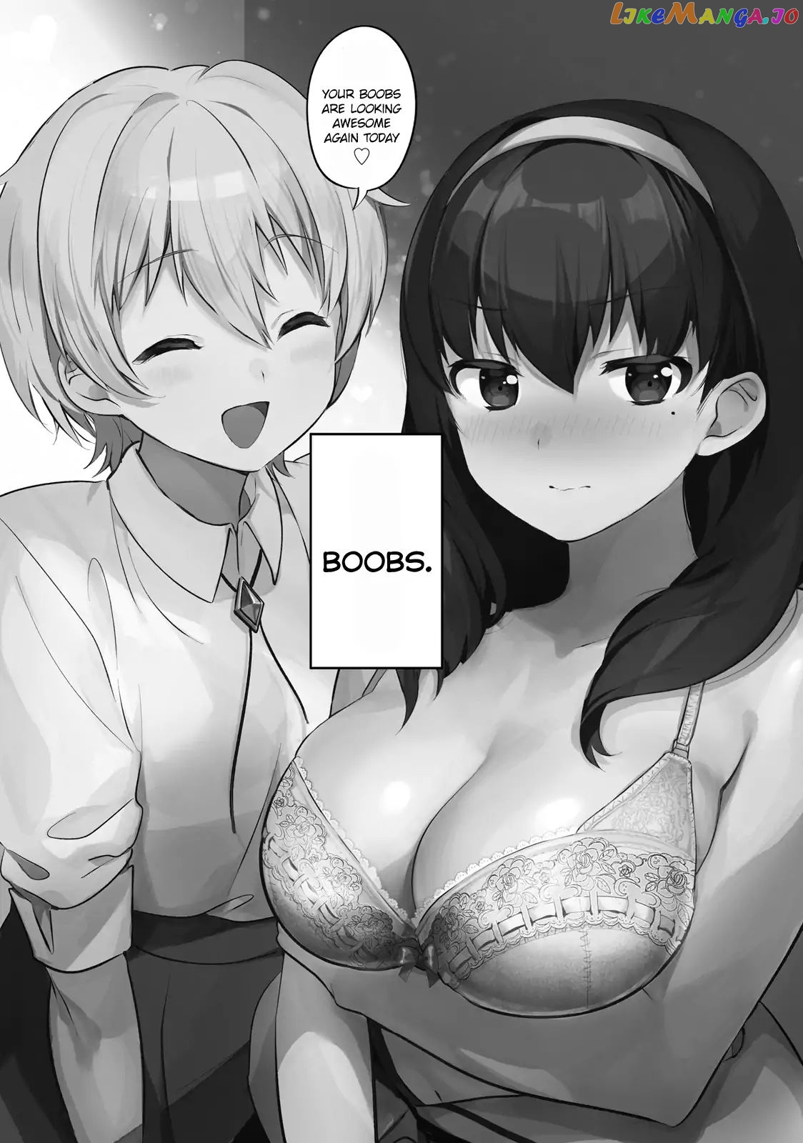 Sekai de Ichiban Oppai ga Suki! chapter 1 - page 2