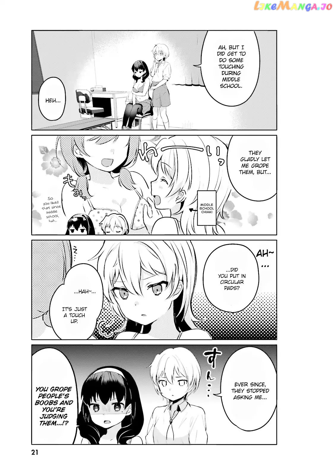 Sekai de Ichiban Oppai ga Suki! chapter 1 - page 5