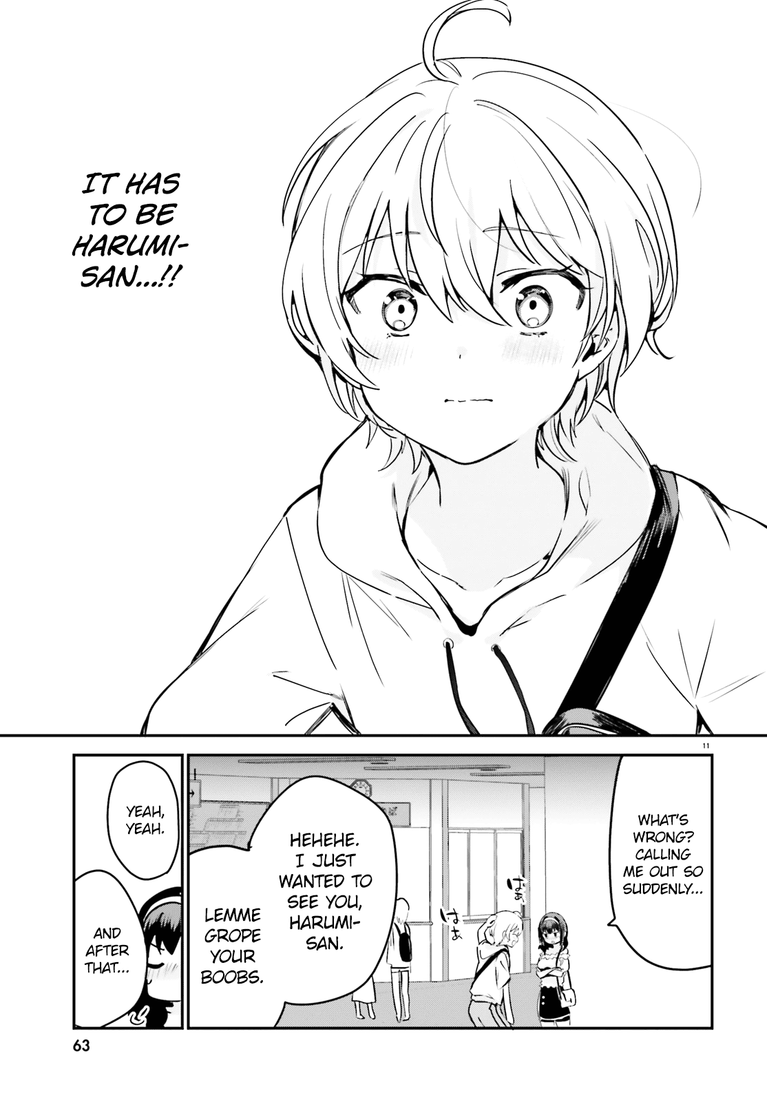Sekai de Ichiban Oppai ga Suki! chapter 34 - page 11