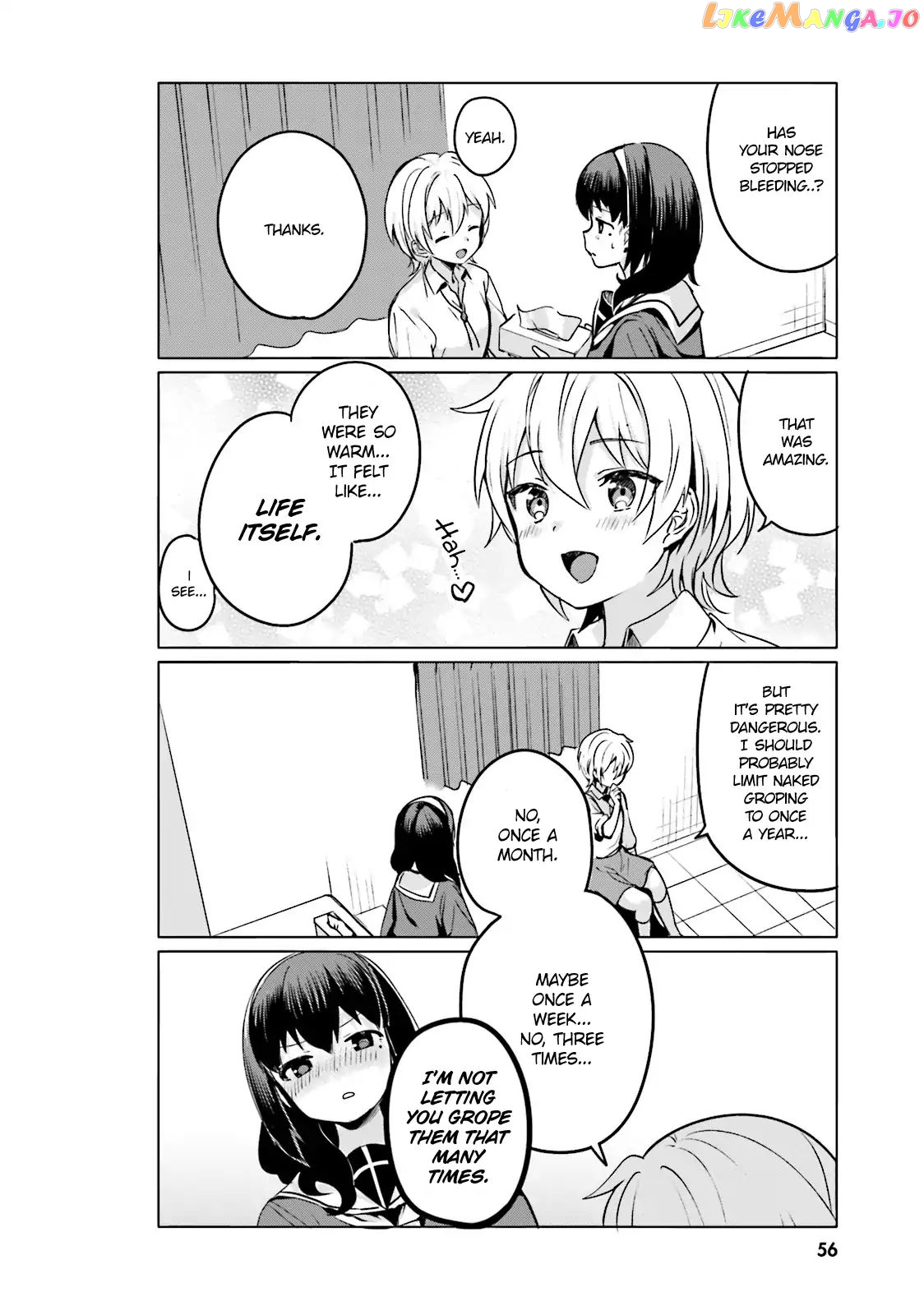 Sekai de Ichiban Oppai ga Suki! chapter 4 - page 6
