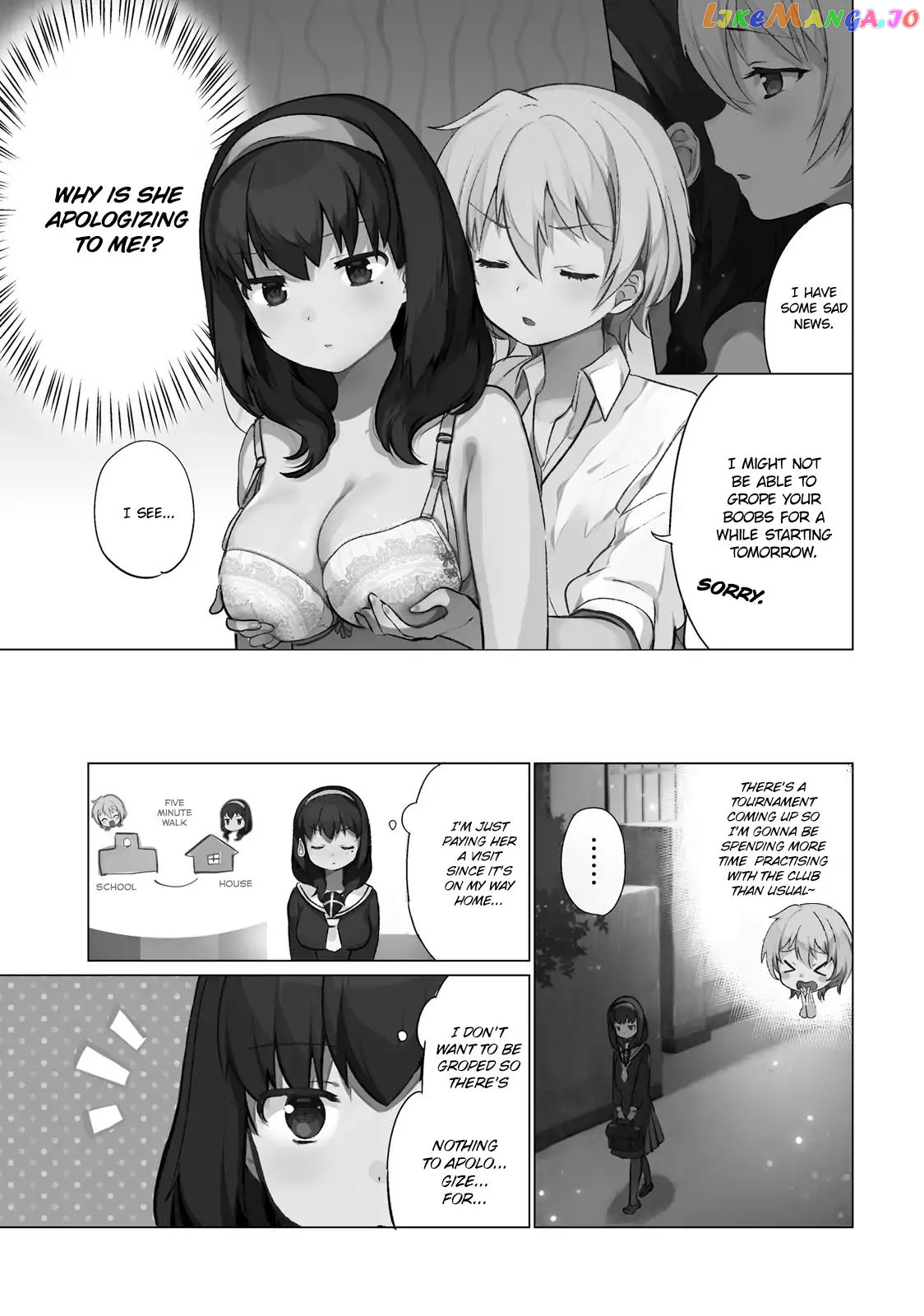 Sekai de Ichiban Oppai ga Suki! chapter 5 - page 1
