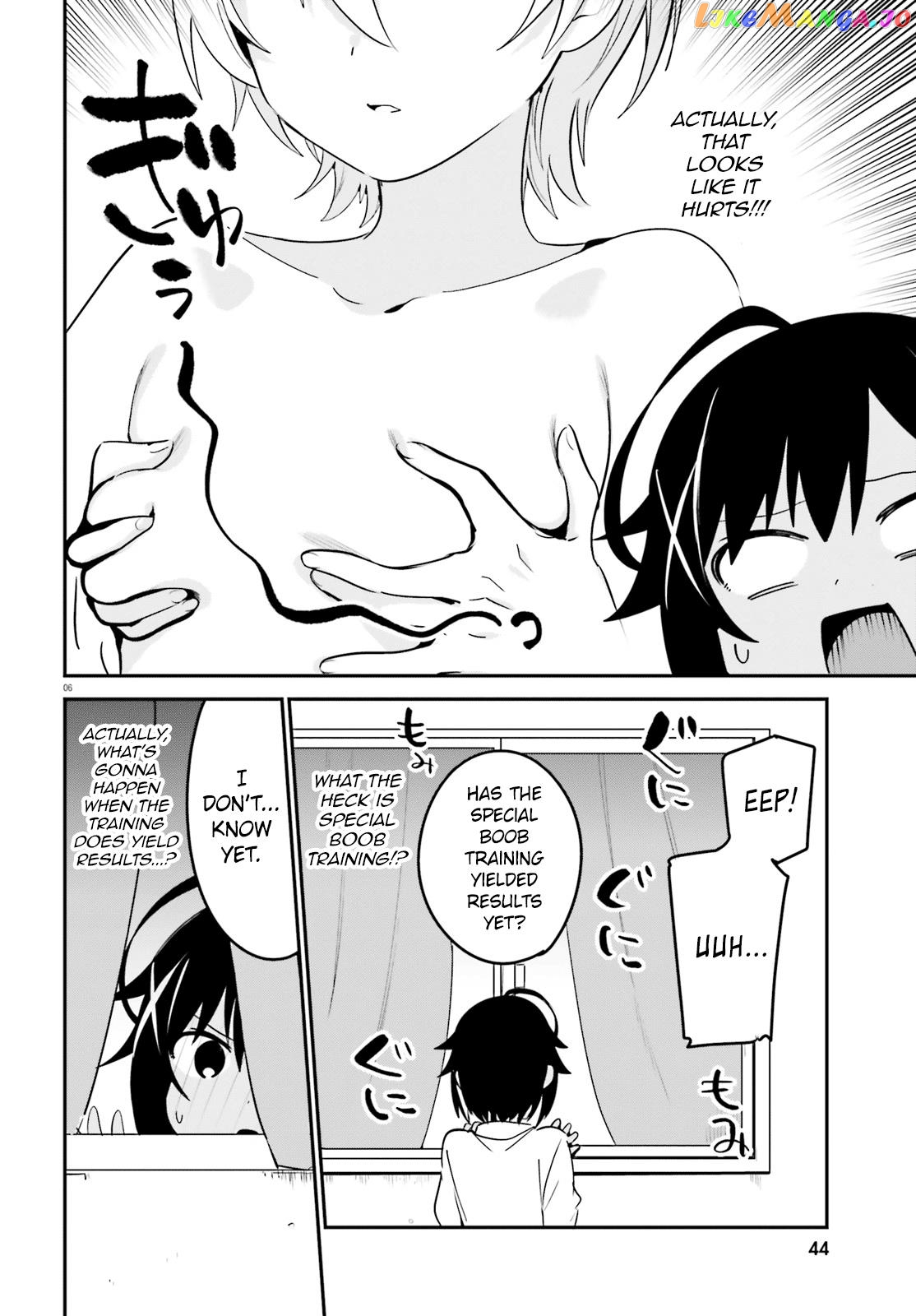 Sekai de Ichiban Oppai ga Suki! chapter 37.2 - page 6