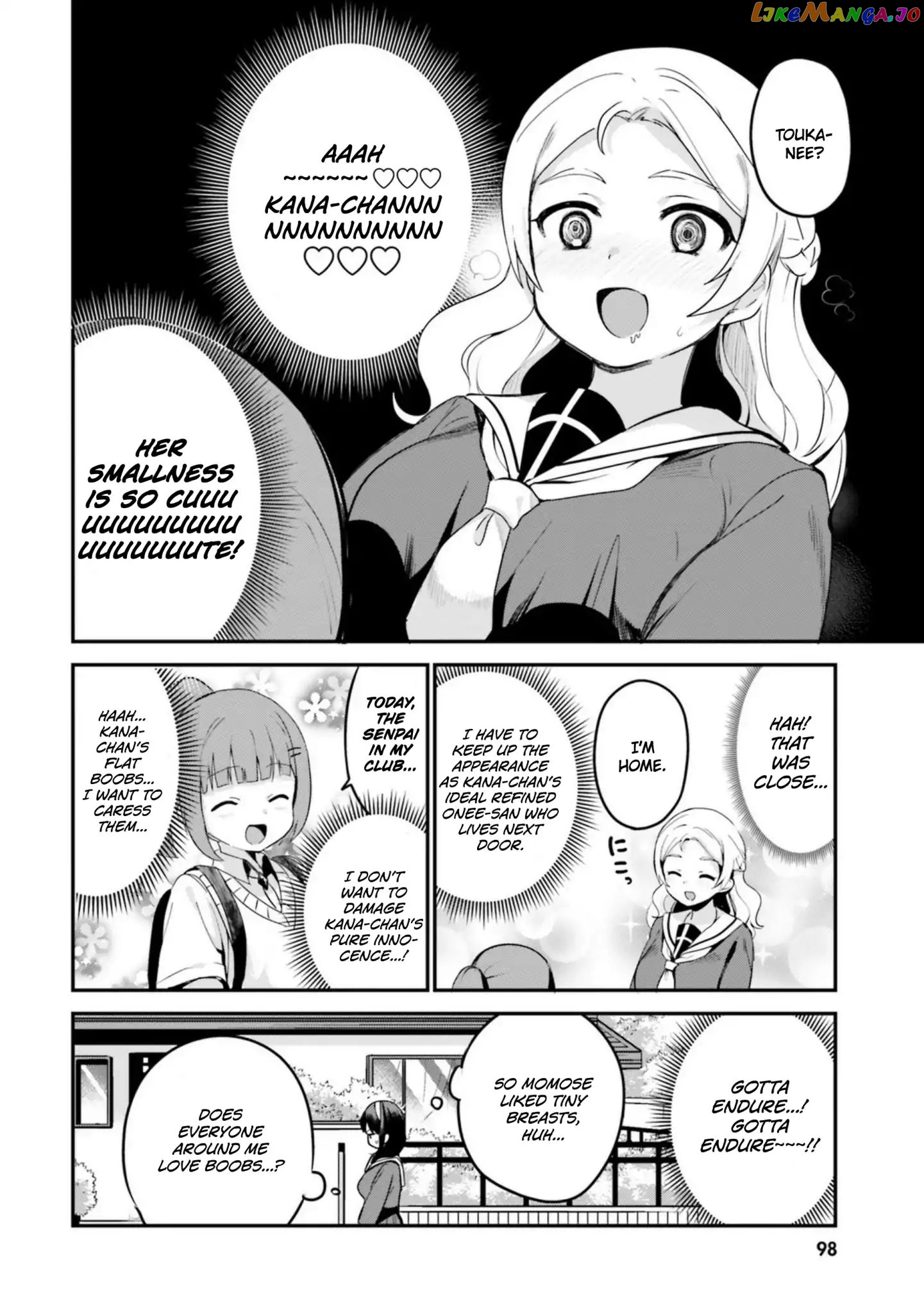 Sekai de Ichiban Oppai ga Suki! chapter 16 - page 12