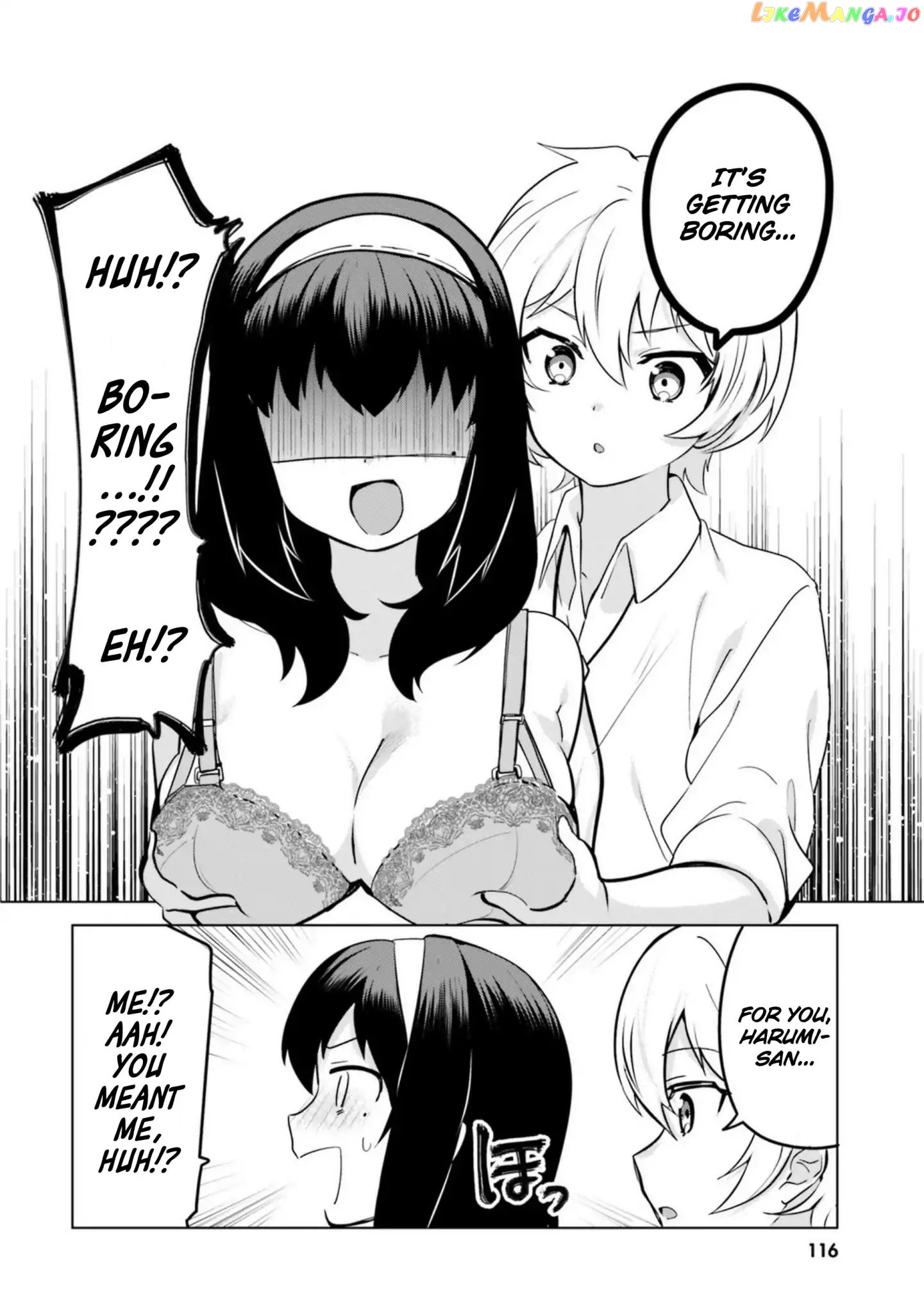 Sekai de Ichiban Oppai ga Suki! chapter 17.1 - page 2