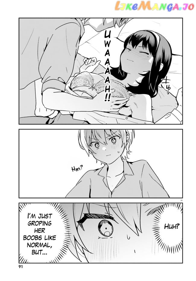 Sekai de Ichiban Oppai ga Suki! chapter 49 - page 11
