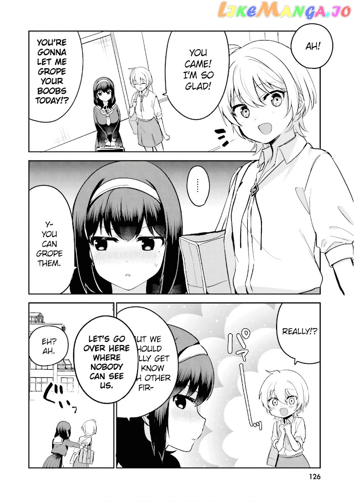 Sekai de Ichiban Oppai ga Suki! chapter 26.5 - page 4