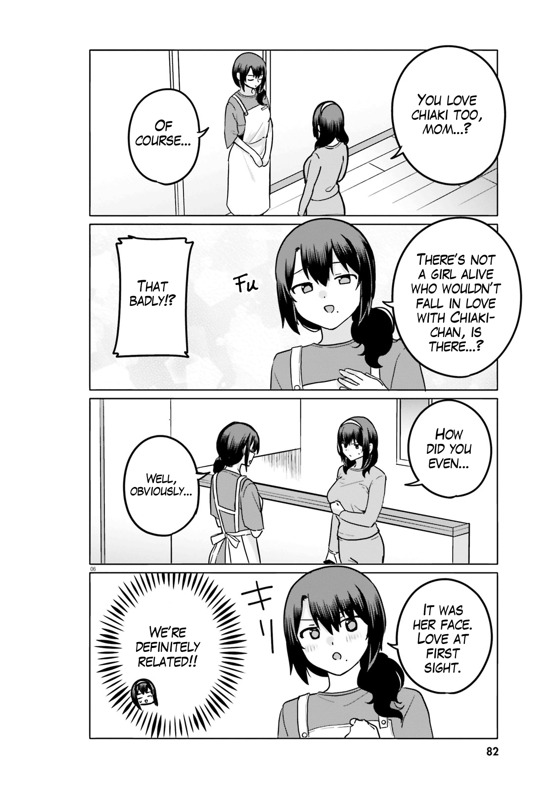 Sekai de Ichiban Oppai ga Suki! chapter 61 - page 6