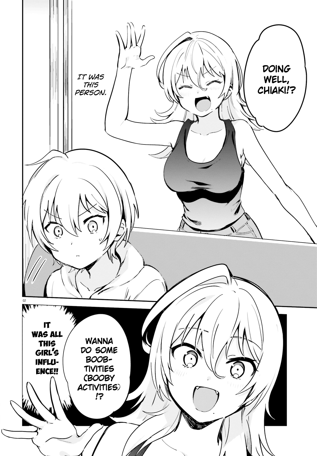Sekai de Ichiban Oppai ga Suki! chapter 33 - page 2