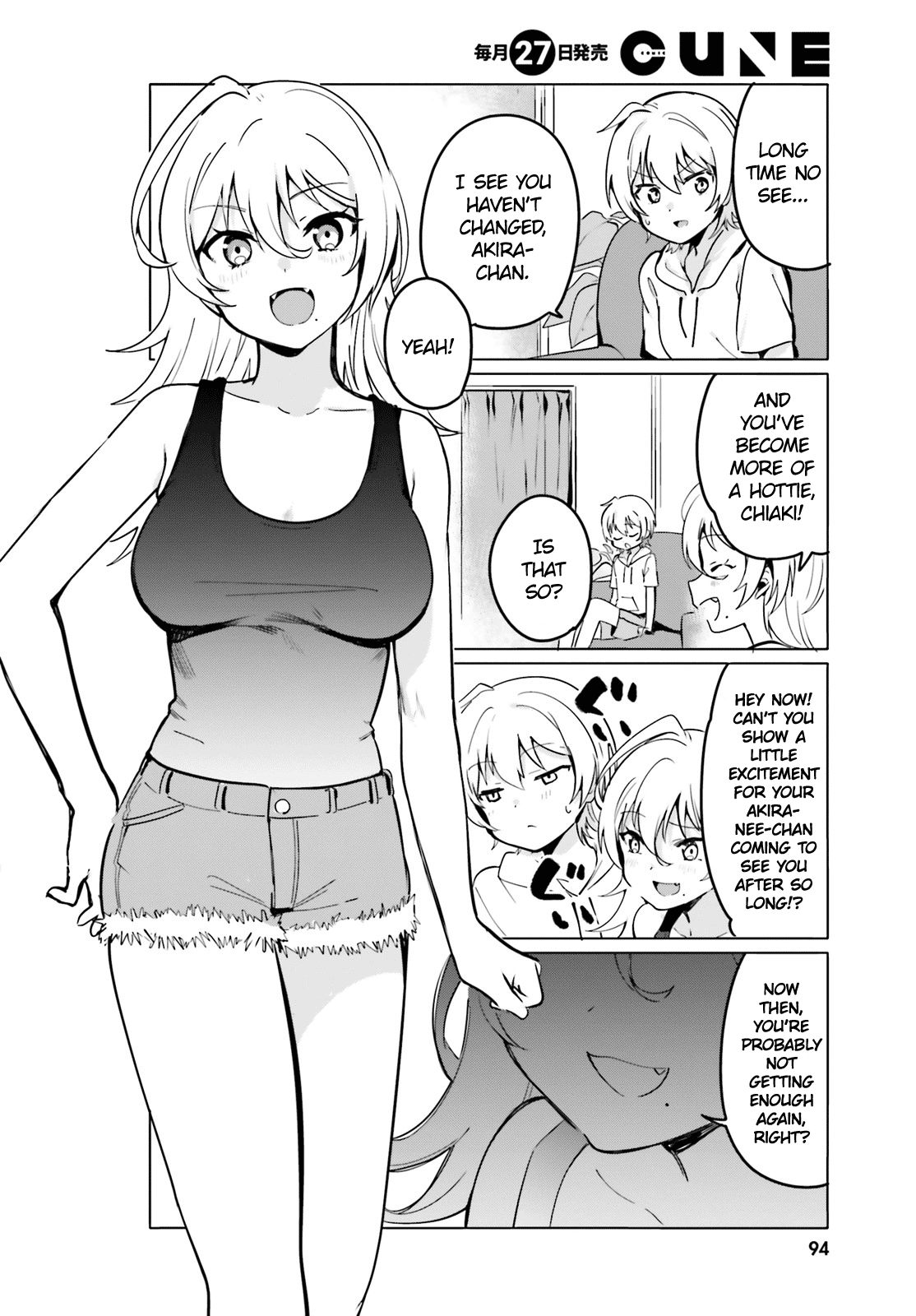 Sekai de Ichiban Oppai ga Suki! chapter 33 - page 4