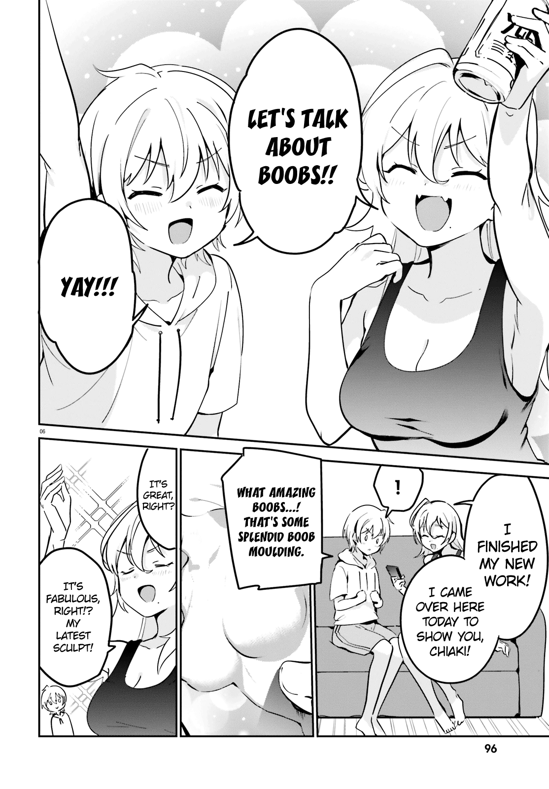 Sekai de Ichiban Oppai ga Suki! chapter 33 - page 6