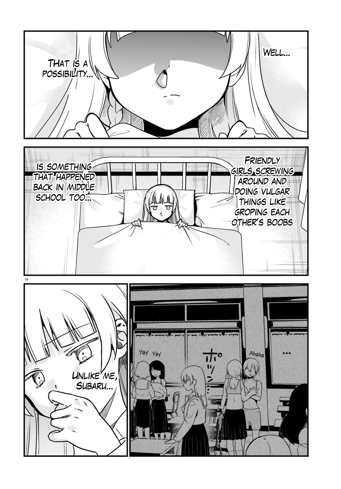 Sekai de Ichiban Oppai ga Suki! chapter 67 - page 4