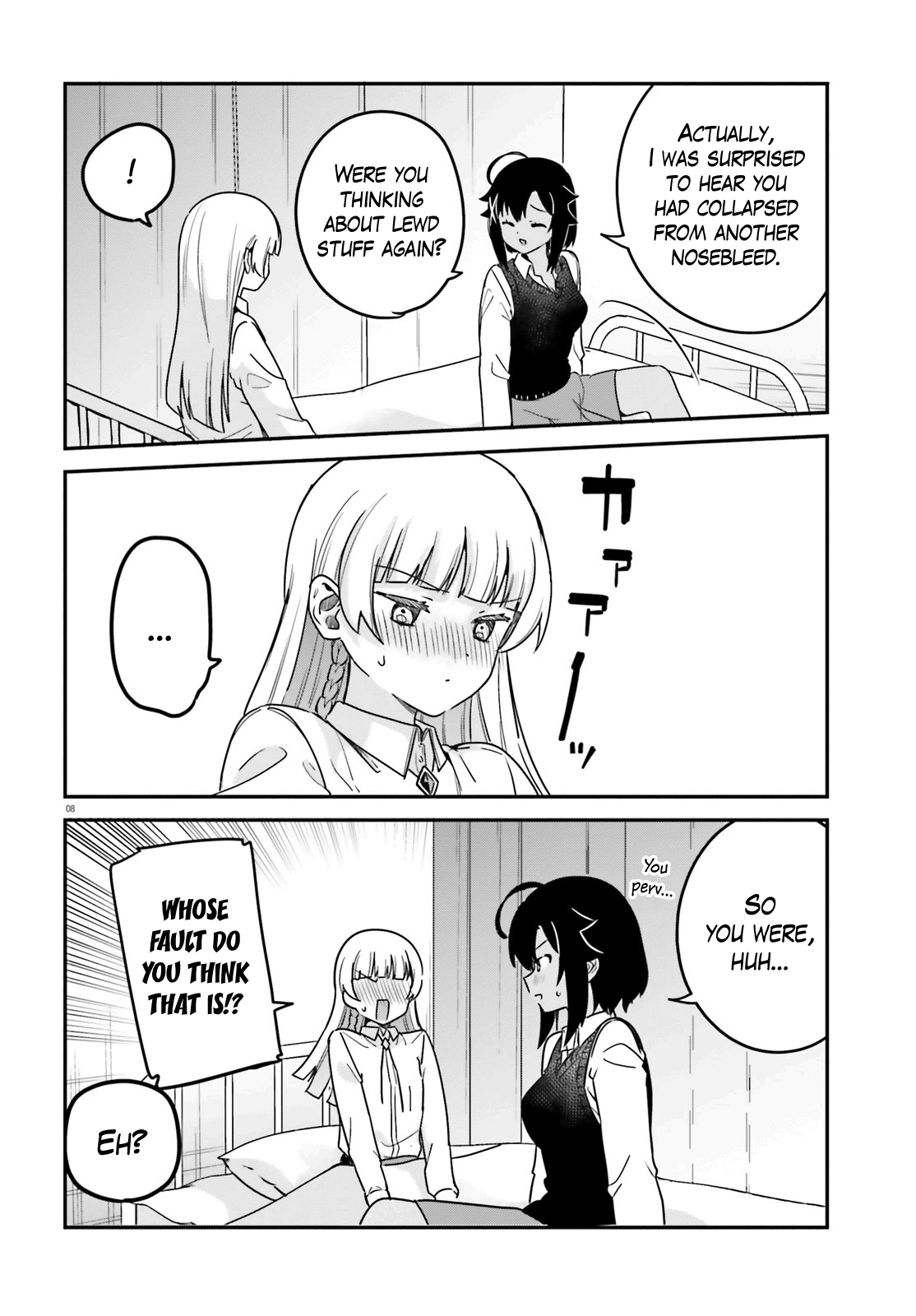 Sekai de Ichiban Oppai ga Suki! chapter 67 - page 8