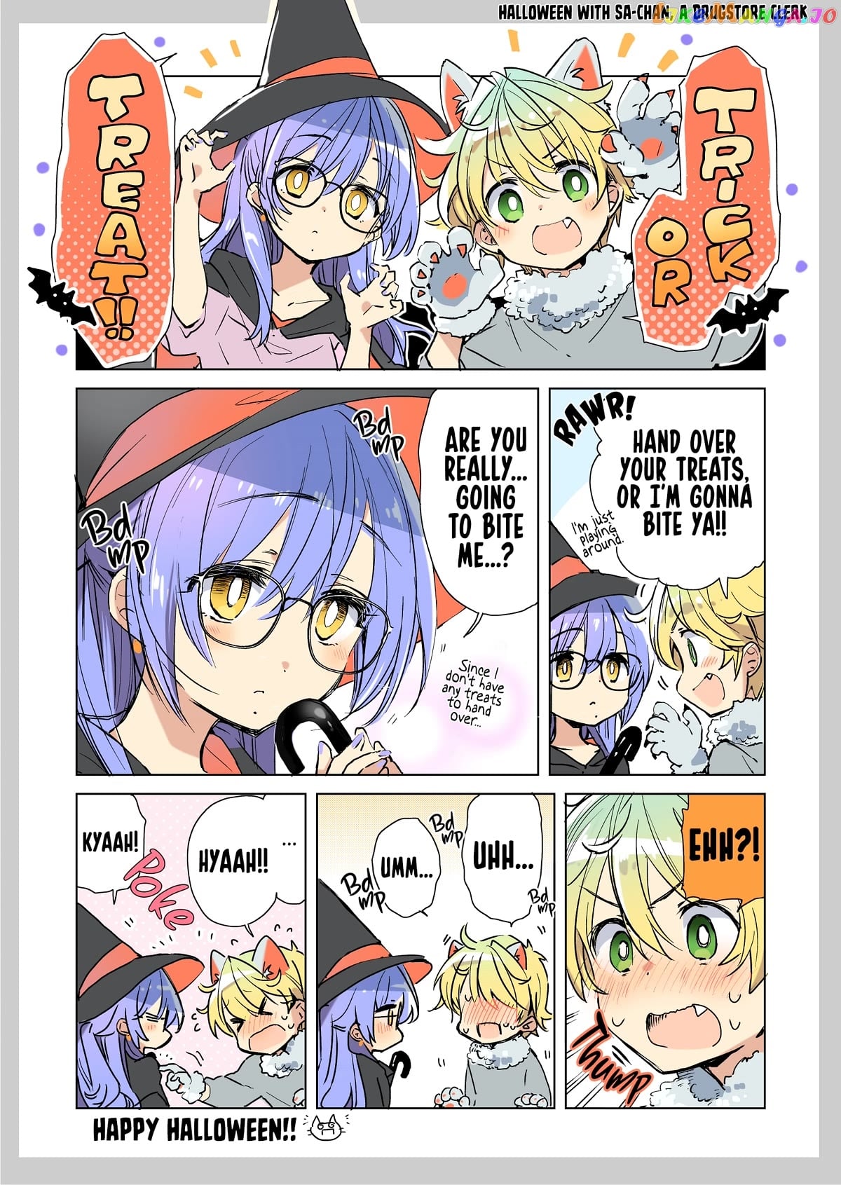 Daily Life Of Sa-Chan, A Drugstore Clerk chapter 9.6 - page 1