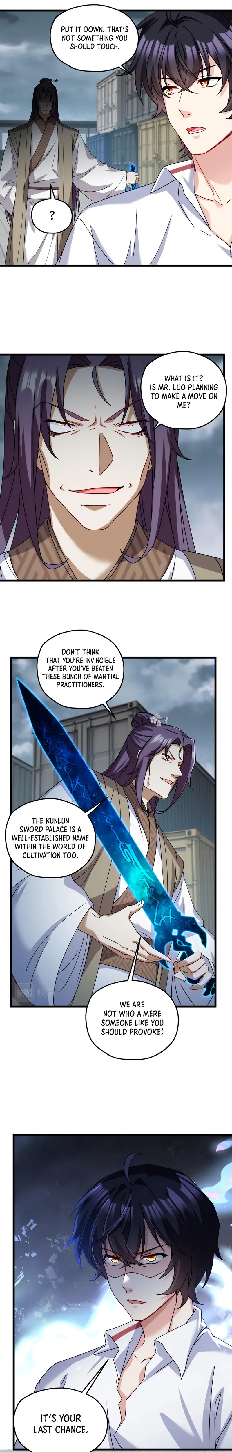The Immortal Emperor Luo Wuji has returned chapter 151 - page 8
