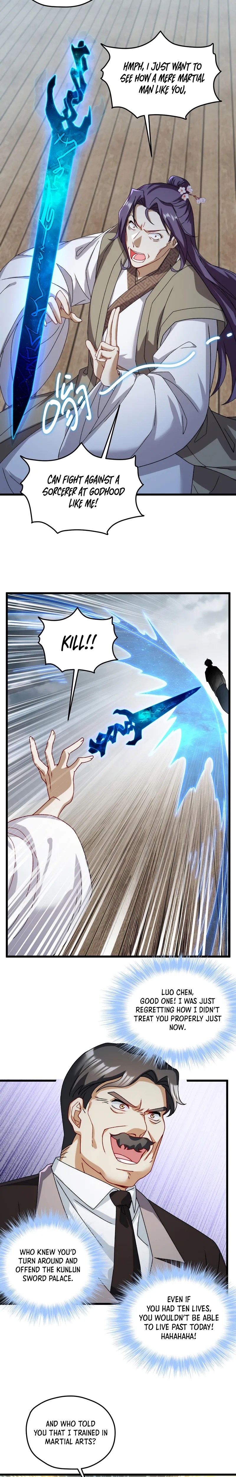 The Immortal Emperor Luo Wuji has returned chapter 151 - page 9