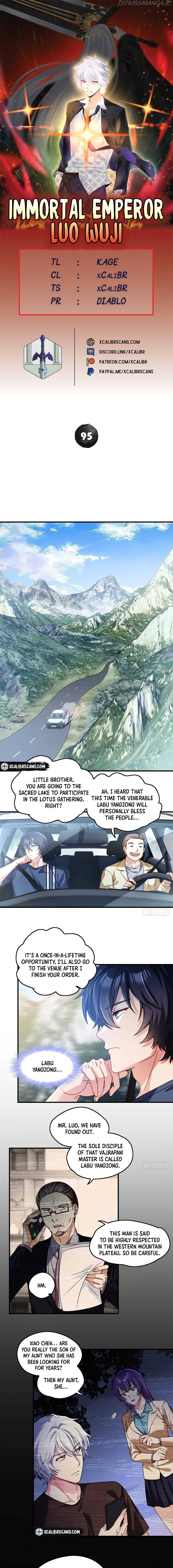 The Immortal Emperor Luo Wuji has returned chapter 95 - page 1