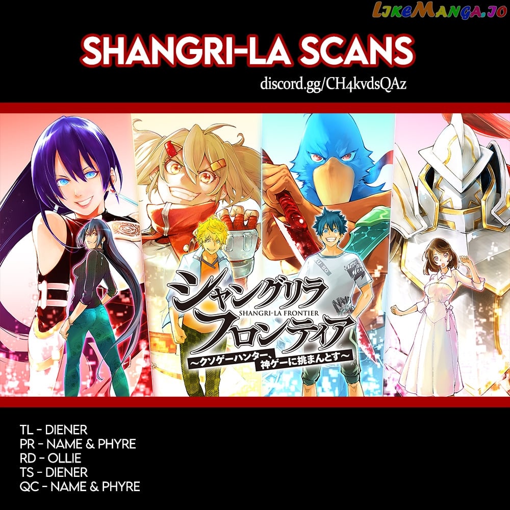 Shangri-La Frontier ~ Kusoge Hunter, Kamige ni Idoman to su~ chapter 92 - page 1