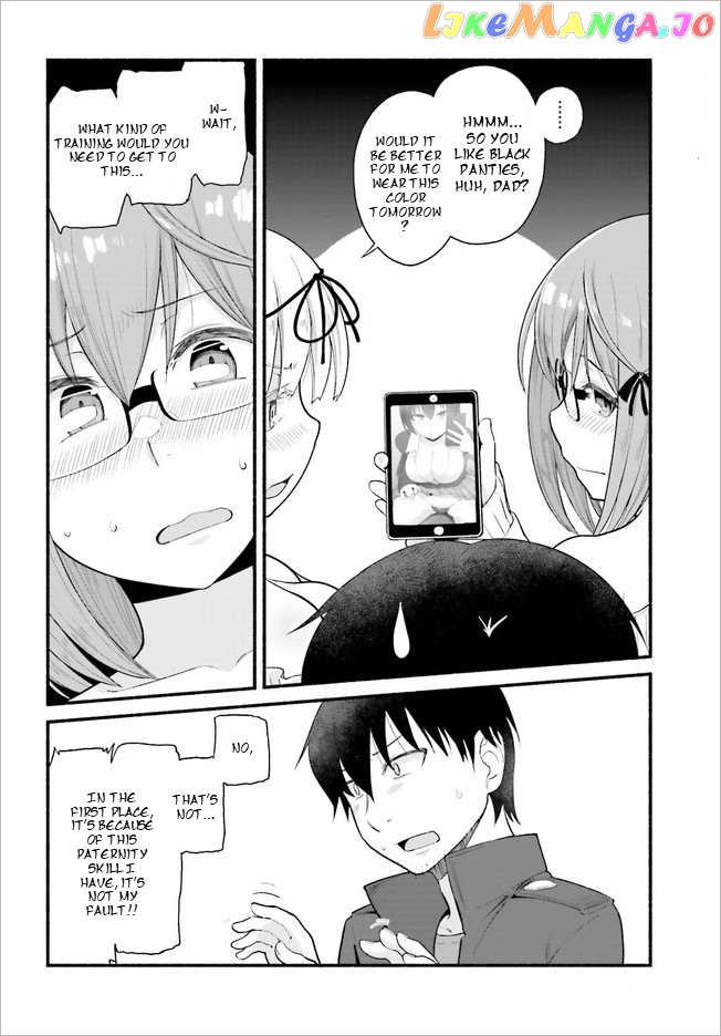 The Middle-aged Man Who Just Returned From Another World Melts His Fathercon Daughters With His Paternal Skill chapter 1 - page 12
