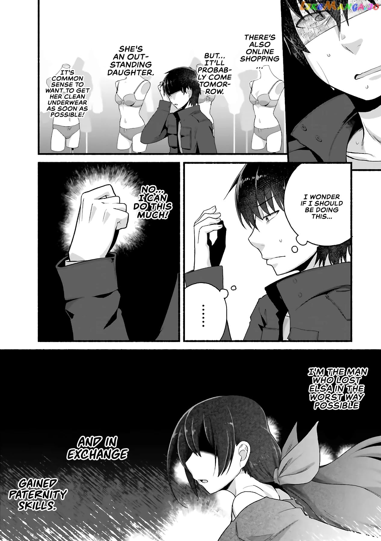 The Middle-aged Man Who Just Returned From Another World Melts His Fathercon Daughters With His Paternal Skill chapter 4.2 - page 8