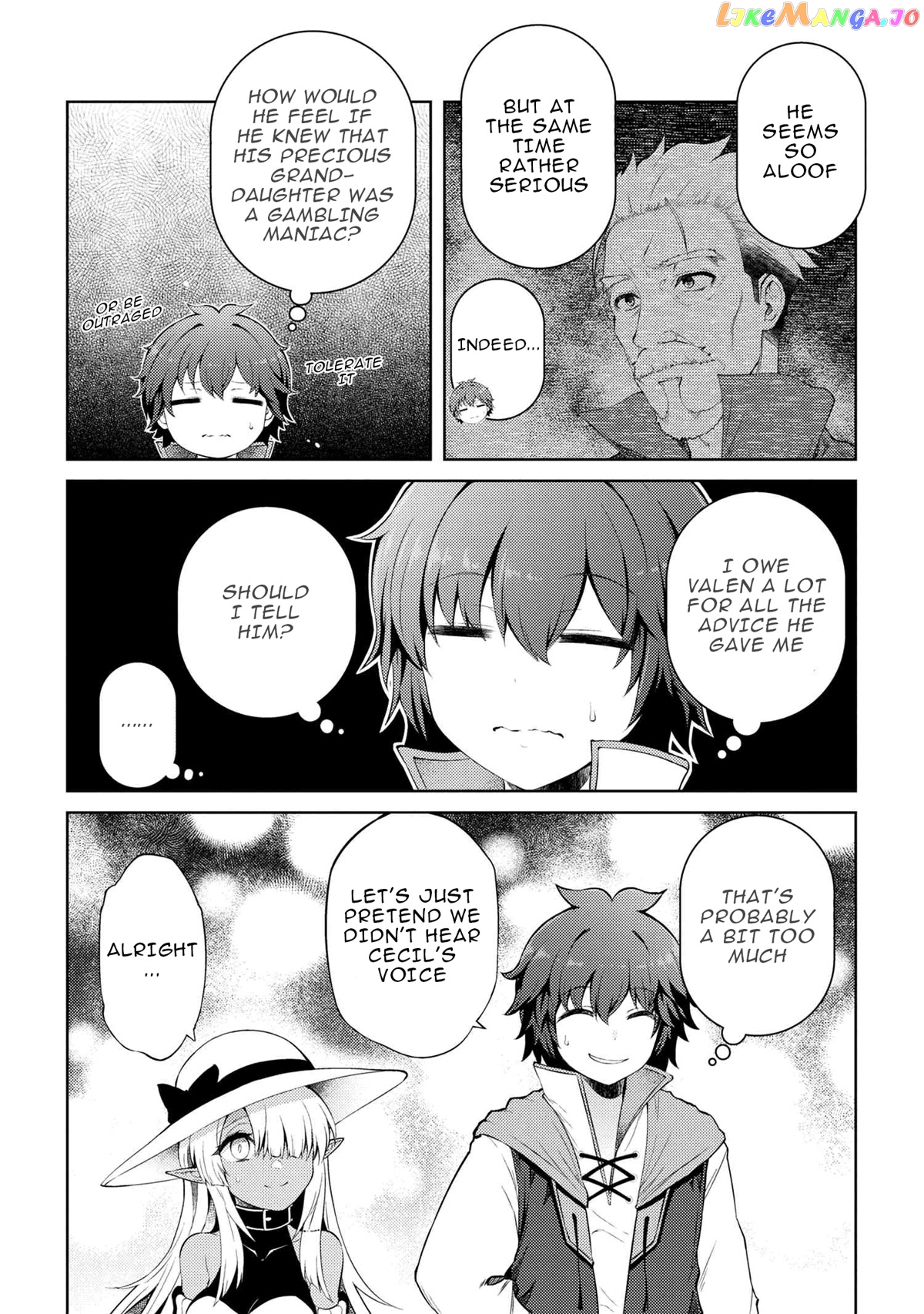 Ie ga Moete Jinsei Dou Demo Yoku Natta kara, Nokotta Nakenashi no Kin de Dark Elf no Dorei o Katta chapter 12.1 - page 12