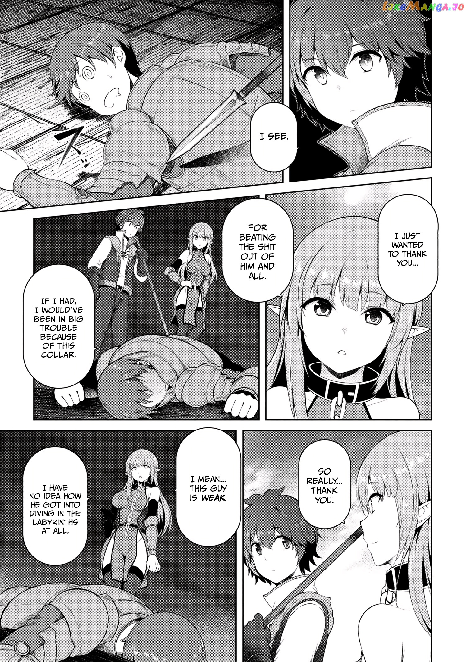 Ie ga Moete Jinsei Dou Demo Yoku Natta kara, Nokotta Nakenashi no Kin de Dark Elf no Dorei o Katta chapter 14.2 - page 13