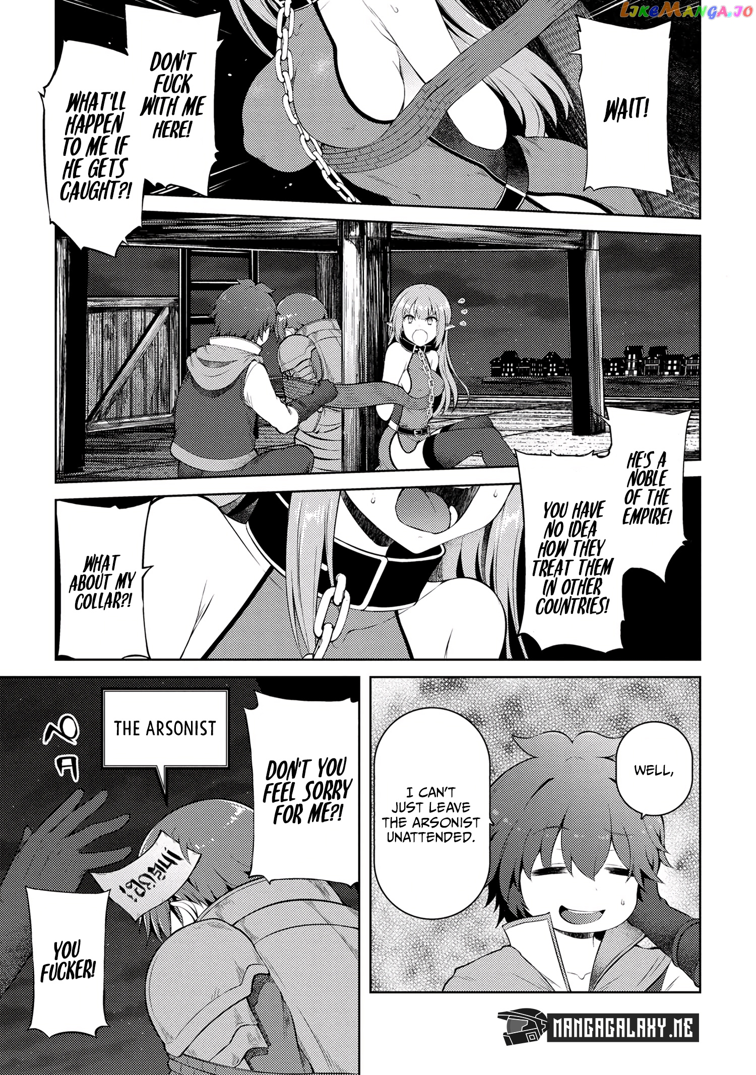 Ie ga Moete Jinsei Dou Demo Yoku Natta kara, Nokotta Nakenashi no Kin de Dark Elf no Dorei o Katta chapter 14.2 - page 15