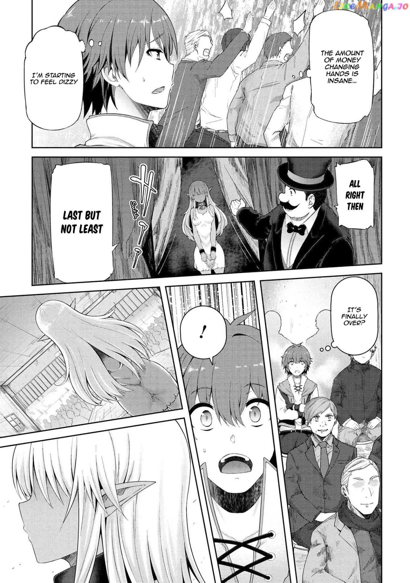 Ie ga Moete Jinsei Dou Demo Yoku Natta kara, Nokotta Nakenashi no Kin de Dark Elf no Dorei o Katta chapter 1 - page 19