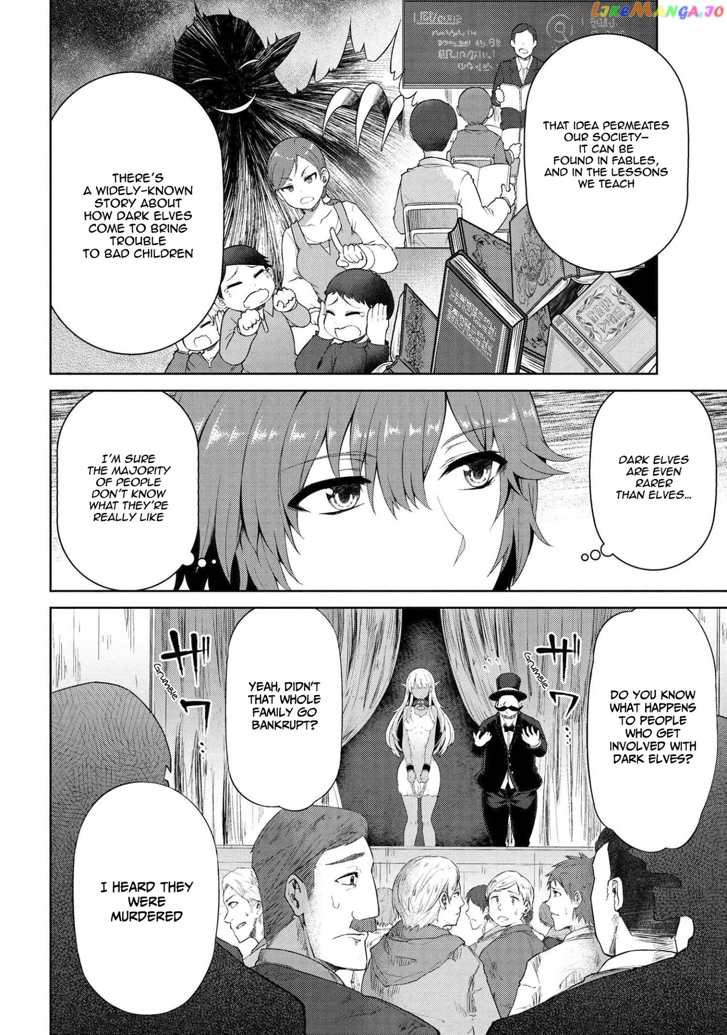 Ie ga Moete Jinsei Dou Demo Yoku Natta kara, Nokotta Nakenashi no Kin de Dark Elf no Dorei o Katta chapter 1 - page 22