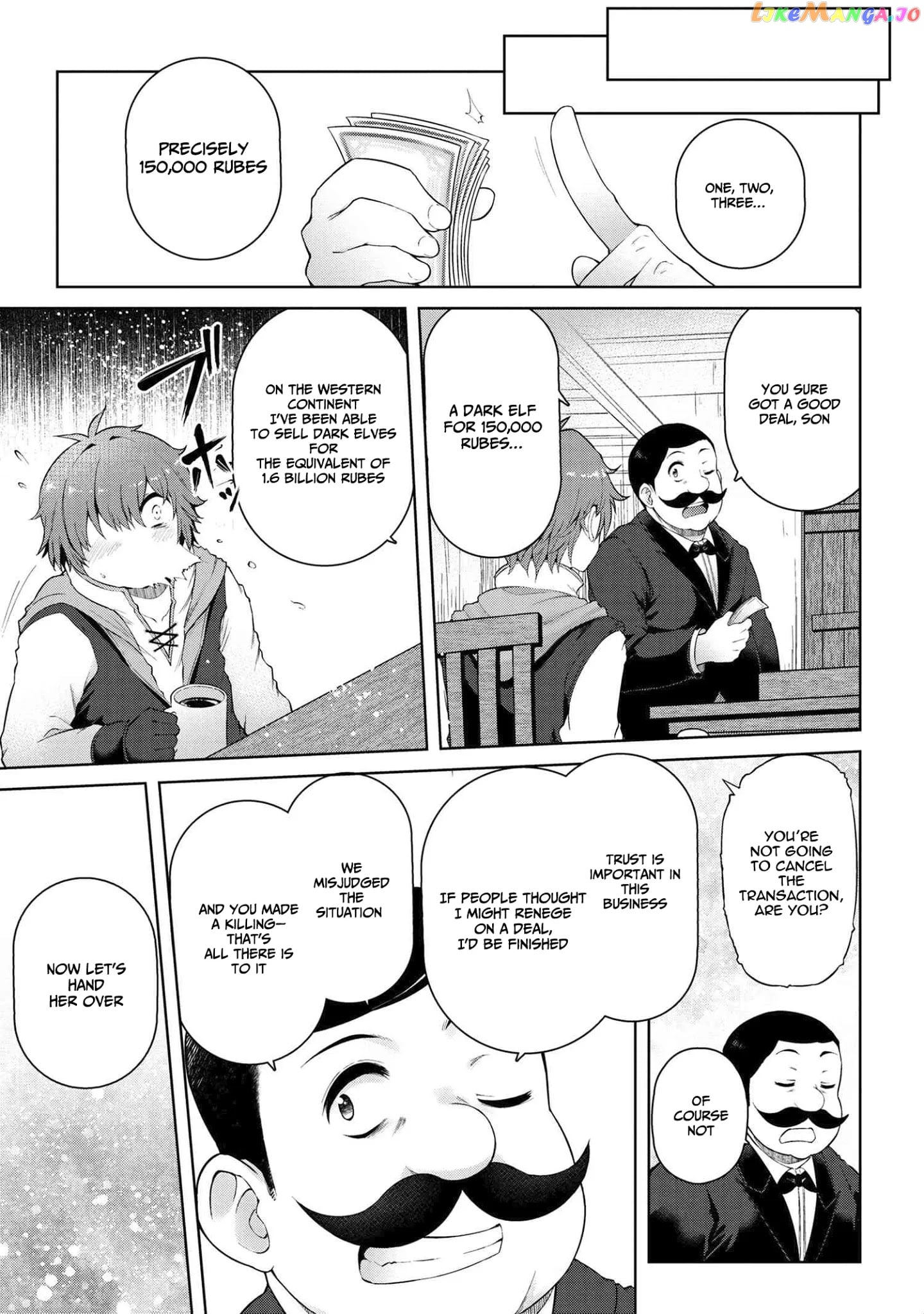 Ie ga Moete Jinsei Dou Demo Yoku Natta kara, Nokotta Nakenashi no Kin de Dark Elf no Dorei o Katta chapter 1 - page 29