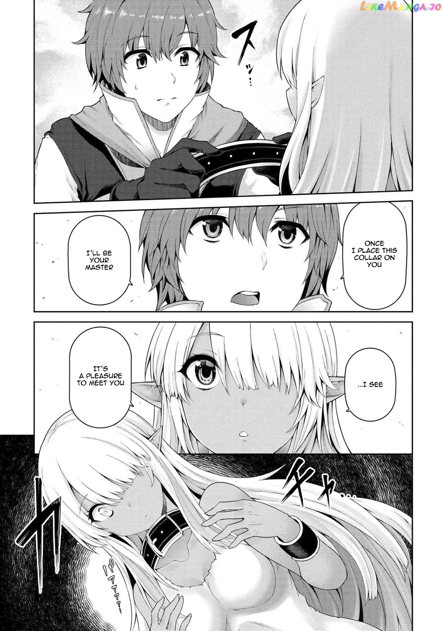 Ie ga Moete Jinsei Dou Demo Yoku Natta kara, Nokotta Nakenashi no Kin de Dark Elf no Dorei o Katta chapter 1 - page 31