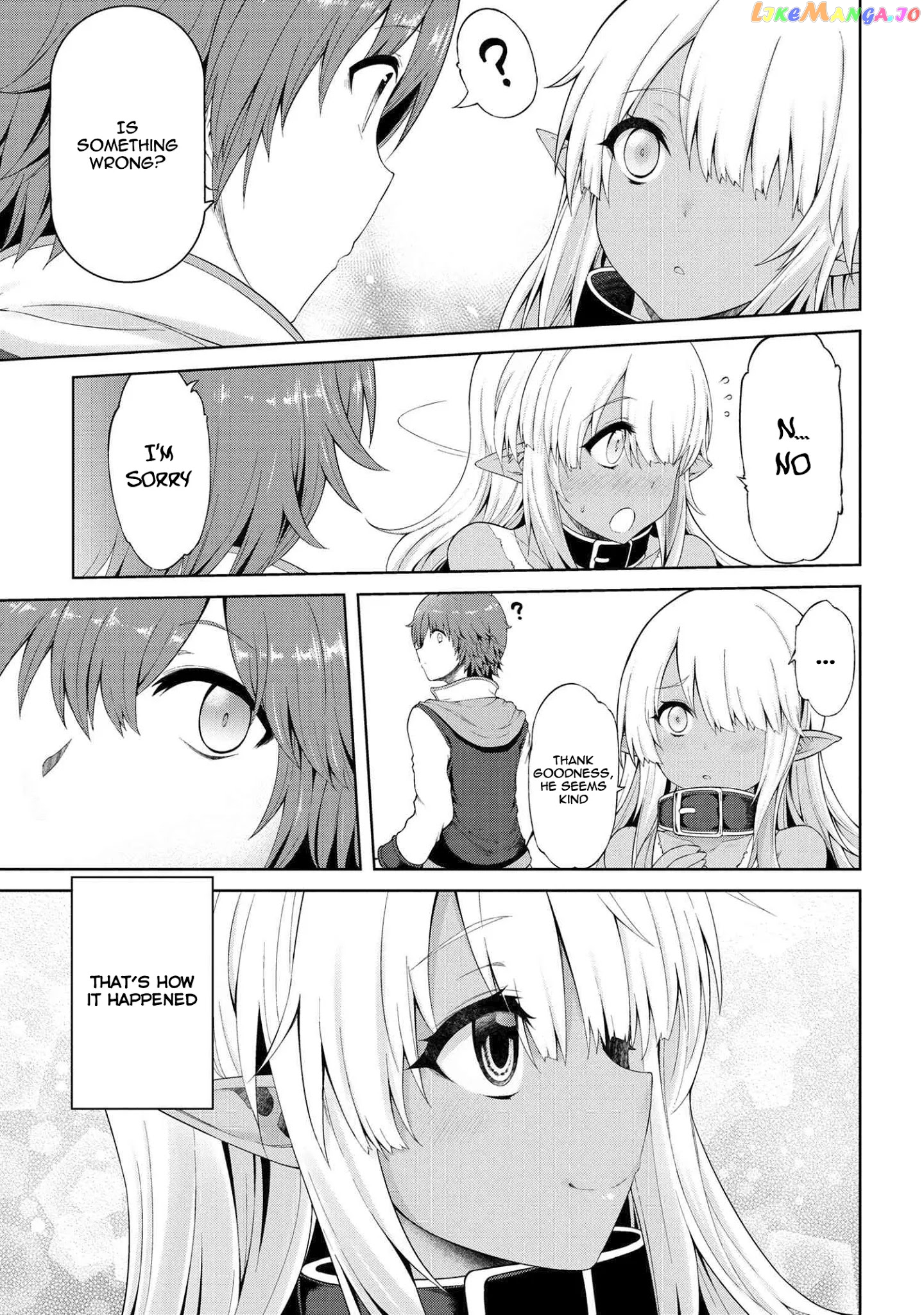 Ie ga Moete Jinsei Dou Demo Yoku Natta kara, Nokotta Nakenashi no Kin de Dark Elf no Dorei o Katta chapter 1 - page 33