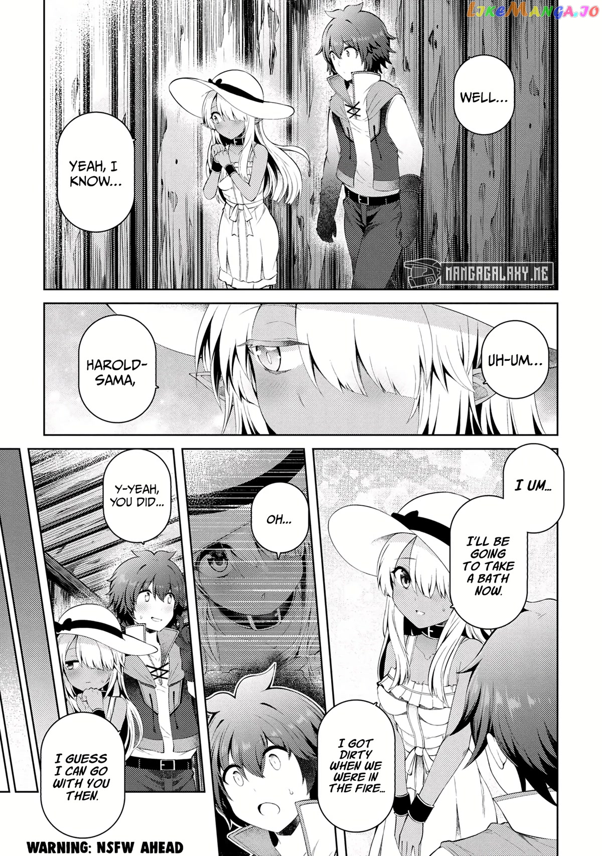 Ie ga Moete Jinsei Dou Demo Yoku Natta kara, Nokotta Nakenashi no Kin de Dark Elf no Dorei o Katta chapter 13.2 - page 14