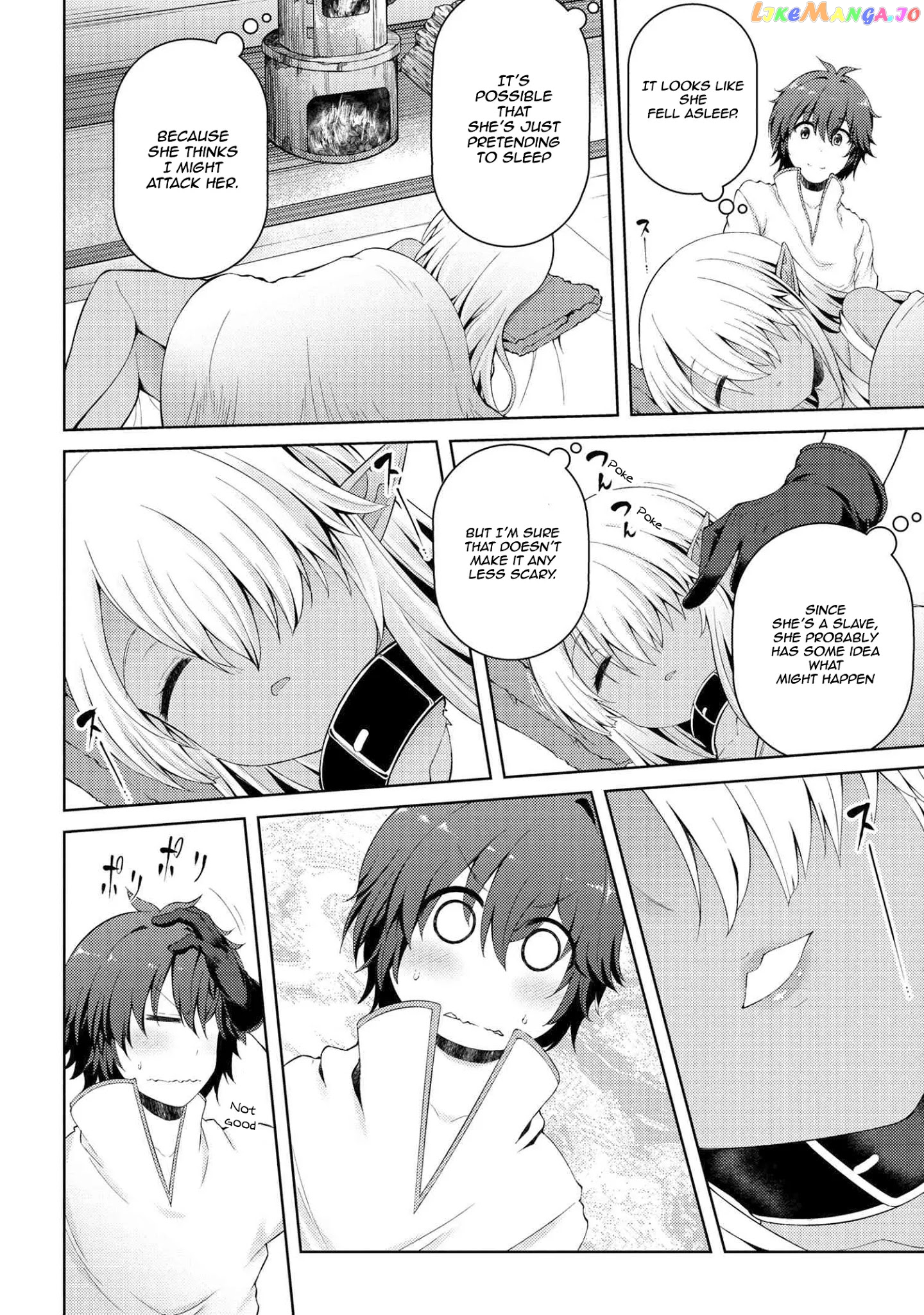 Ie ga Moete Jinsei Dou Demo Yoku Natta kara, Nokotta Nakenashi no Kin de Dark Elf no Dorei o Katta chapter 2.1 - page 15