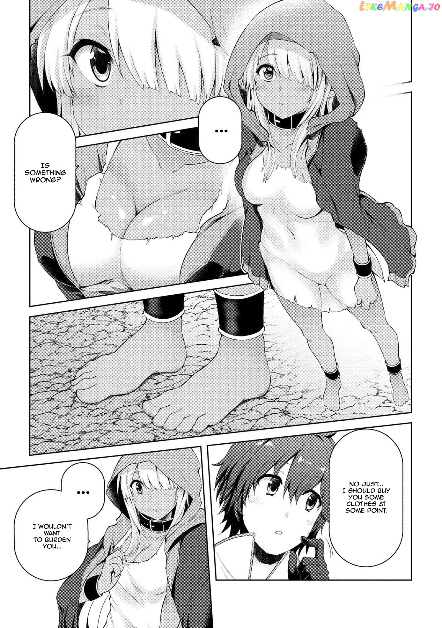 Ie ga Moete Jinsei Dou Demo Yoku Natta kara, Nokotta Nakenashi no Kin de Dark Elf no Dorei o Katta chapter 2.1 - page 6