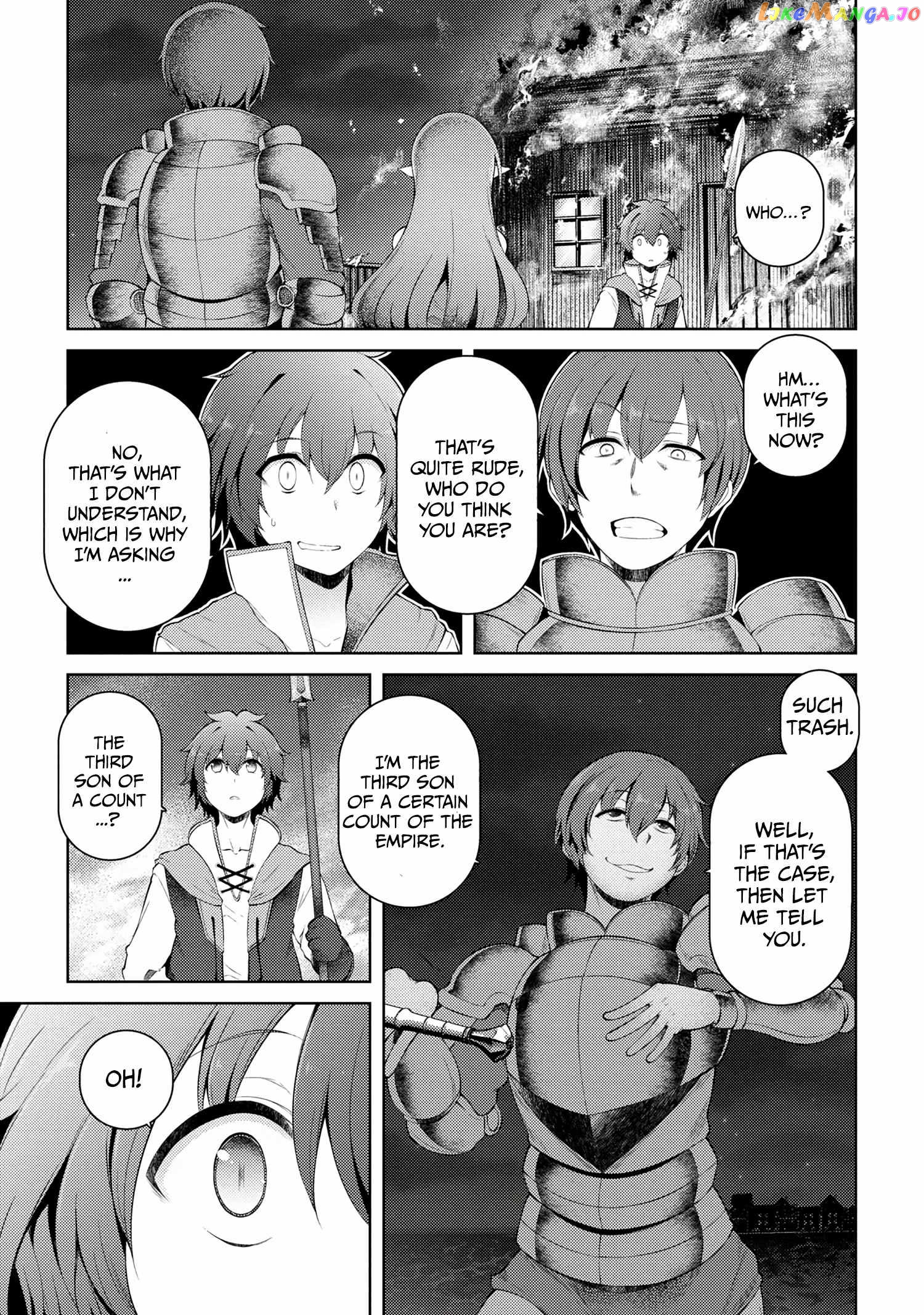 Ie ga Moete Jinsei Dou Demo Yoku Natta kara, Nokotta Nakenashi no Kin de Dark Elf no Dorei o Katta chapter 14 - page 9
