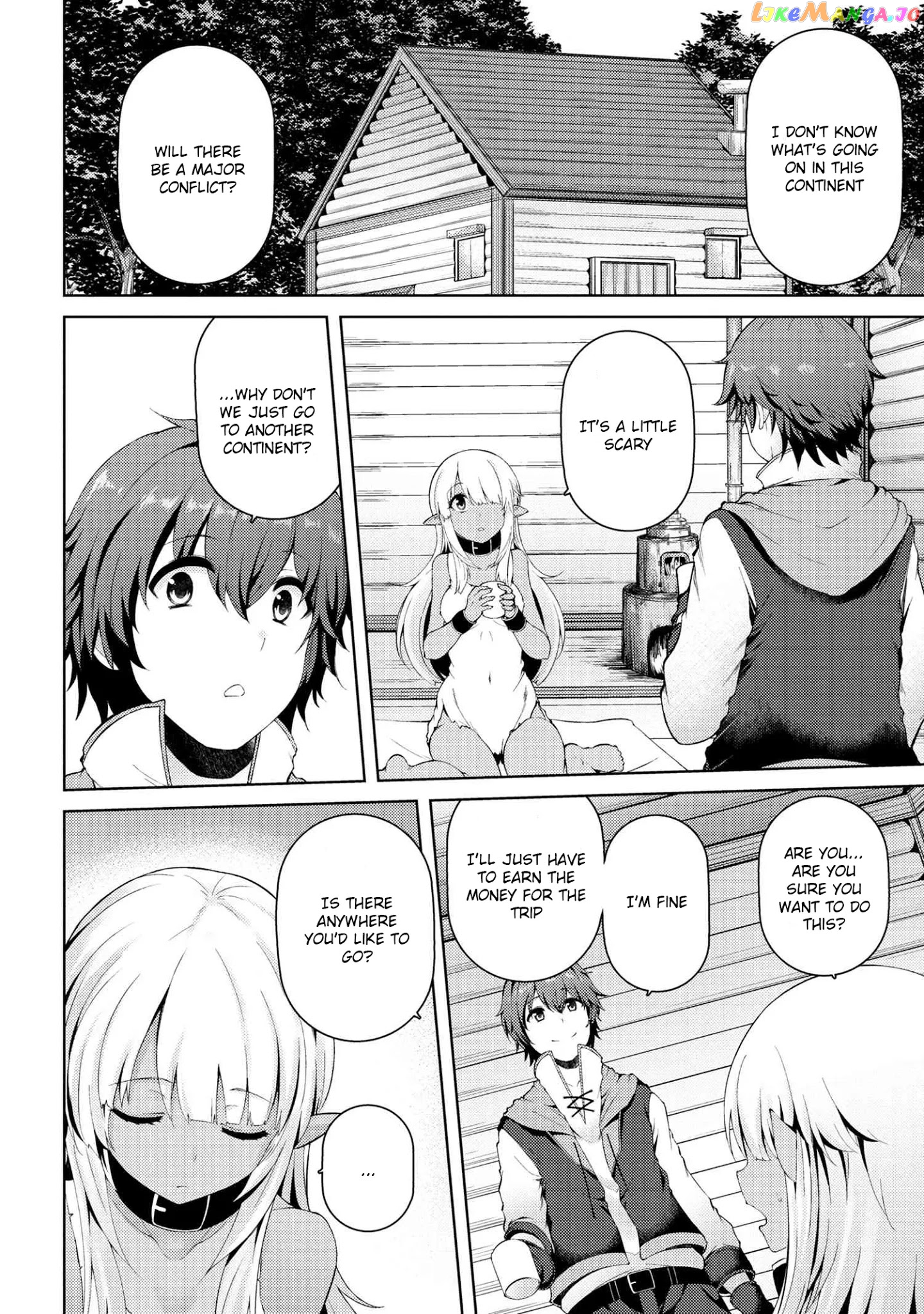 Ie ga Moete Jinsei Dou Demo Yoku Natta kara, Nokotta Nakenashi no Kin de Dark Elf no Dorei o Katta chapter 2.2 - page 3